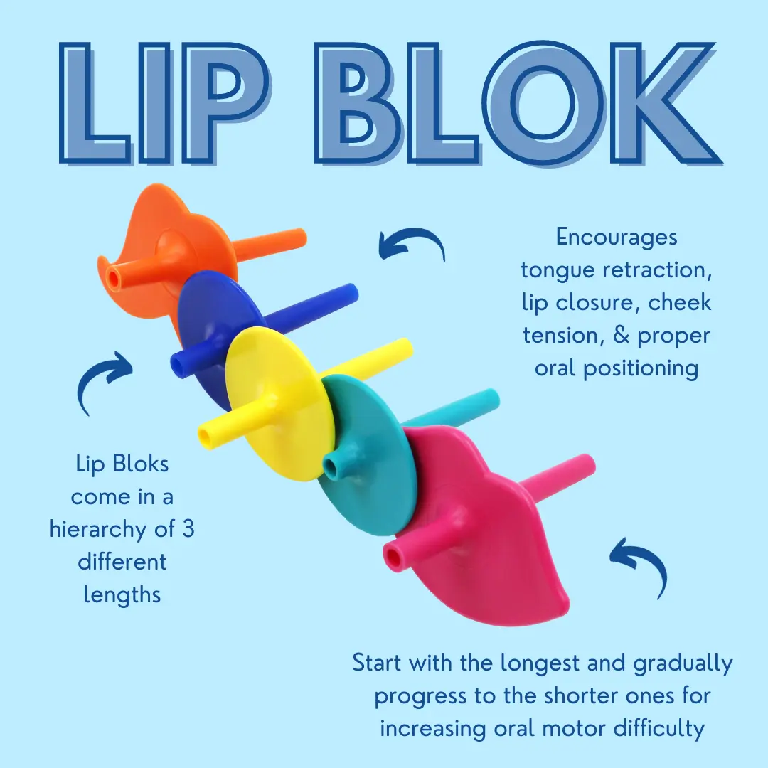 ARK Lip Blok yellow – front view straw topper for lip seal and suction