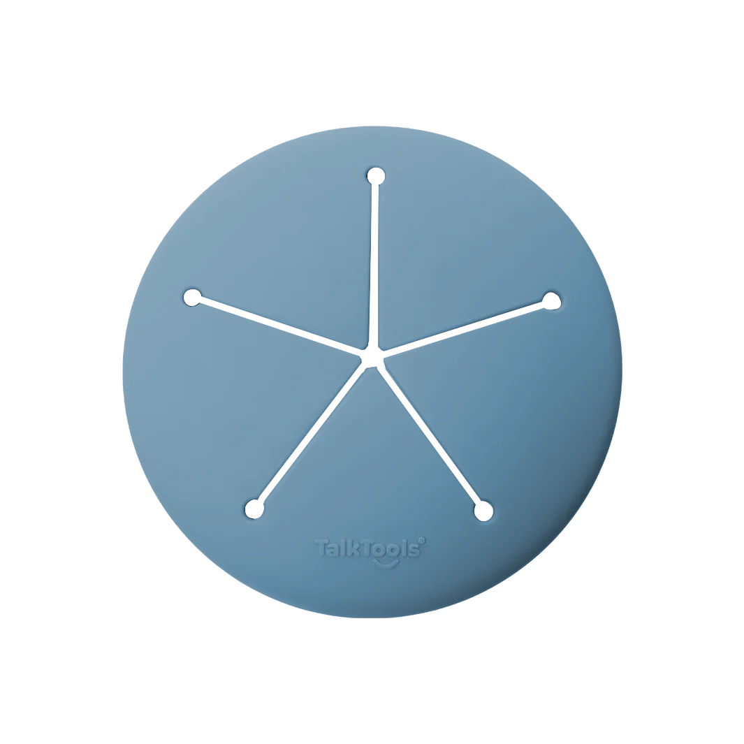 Logicana-TalkTools® Itsy™ Bowl Snack Lid-Baby led weaning Logicana-TalkTools® Itsy™ Bowl Snack Lid-Baby led weaning-feeding therapy-food awareness-spoon feeding-pre spoon-sensory input-fine motor skills-food exploration