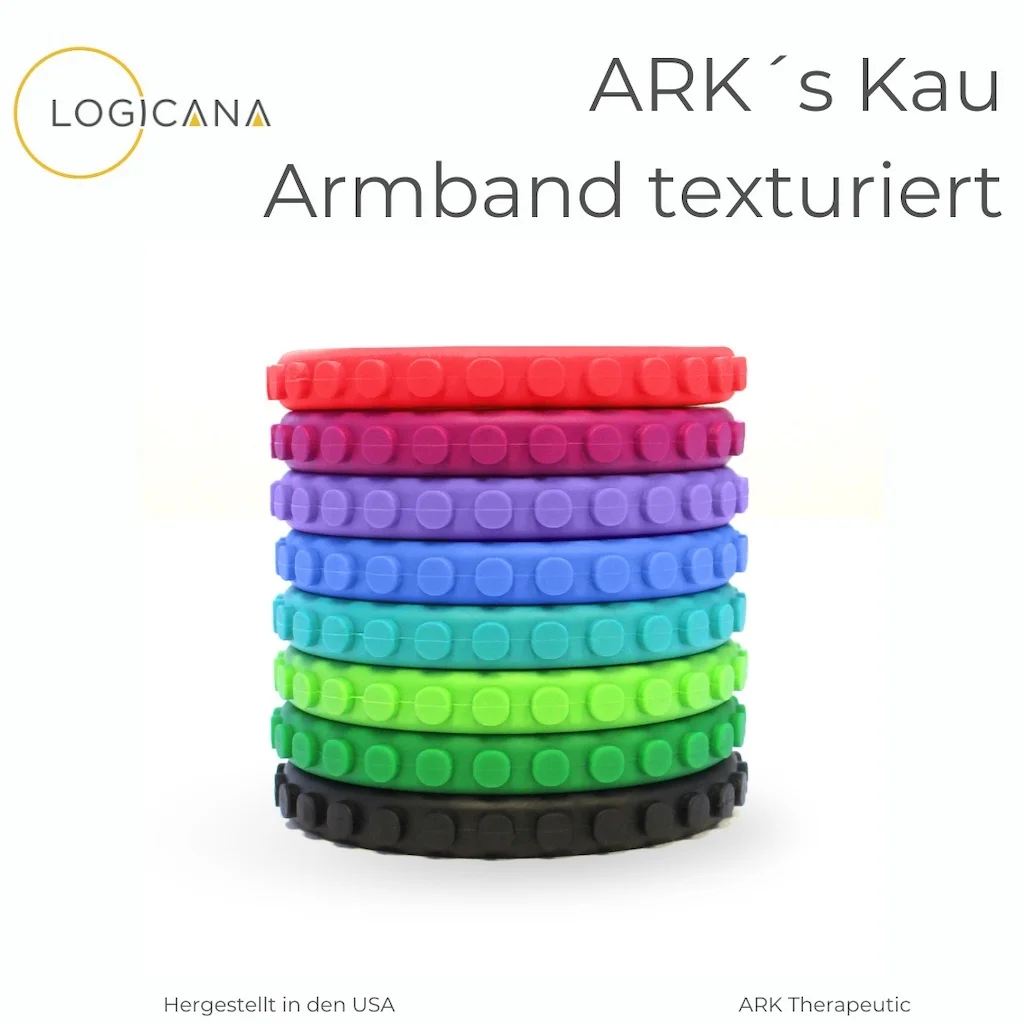 Logicana-Kauarmband-Greifling-beißring-fingernägel kauen abgewöhnen-autisten spielzeug-zahnen