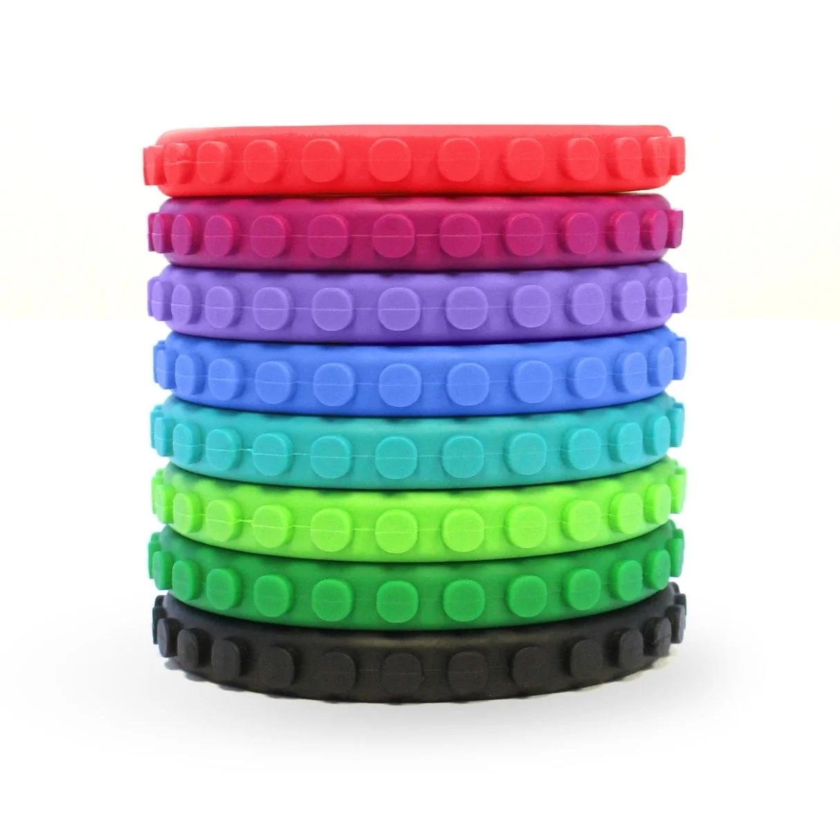 ARK texturiertes Kauarmband – flexibles Silikonarmband mit Noppenstruktur zur Förderung von Selbstregulation, sensorischem Input und Stressabbau im Alltag