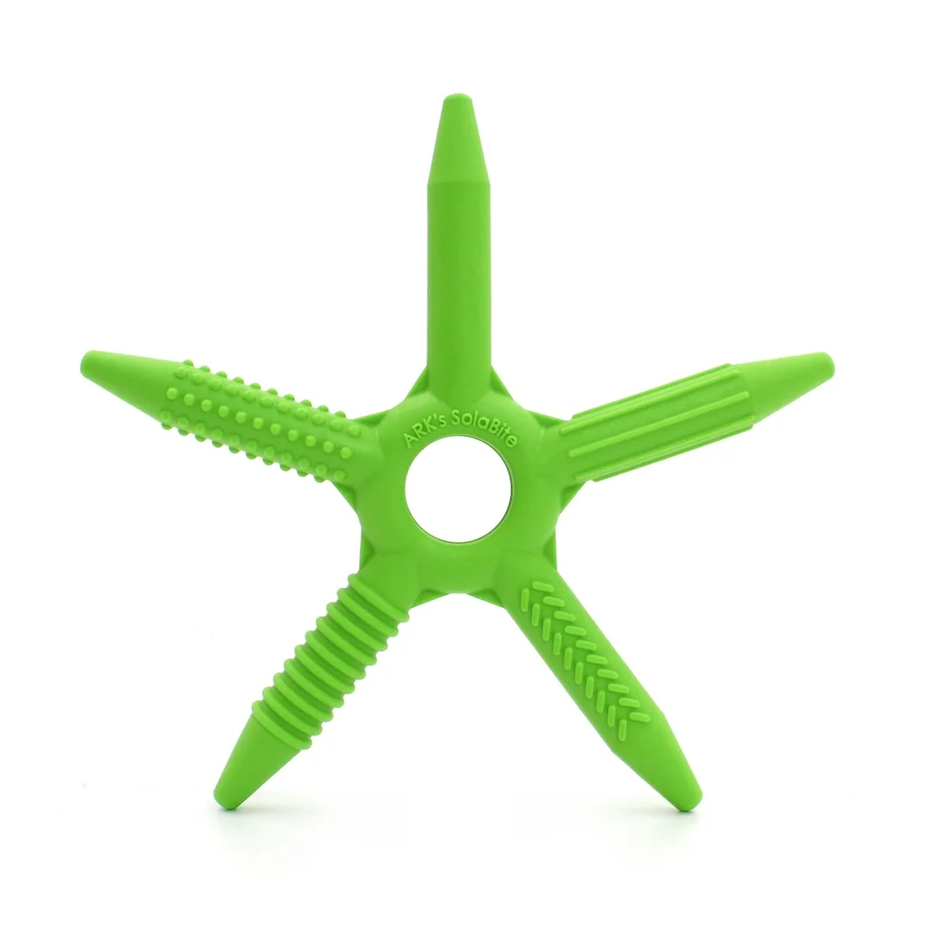 ARK SolaBite – close-up of ridges and bumps on one arm for varied tactile input