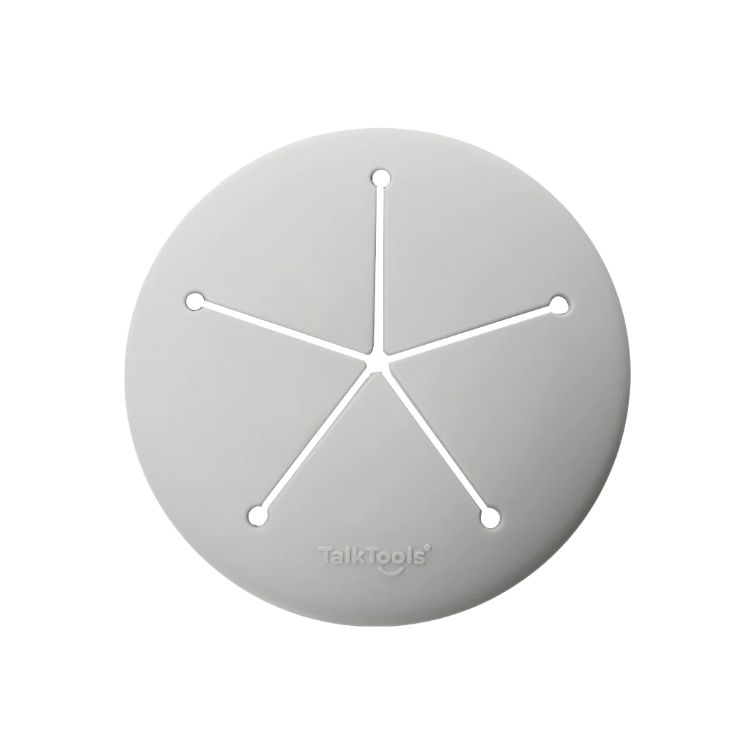 Logicana-TalkTools® Itsy™ Bowl Snack Lid-Baby led weaning Logicana-TalkTools® Itsy™ Bowl Snack Lid-Baby led weaning-feeding therapy-food awareness-spoon feeding-pre spoon-sensory input-fine motor skills-food exploration