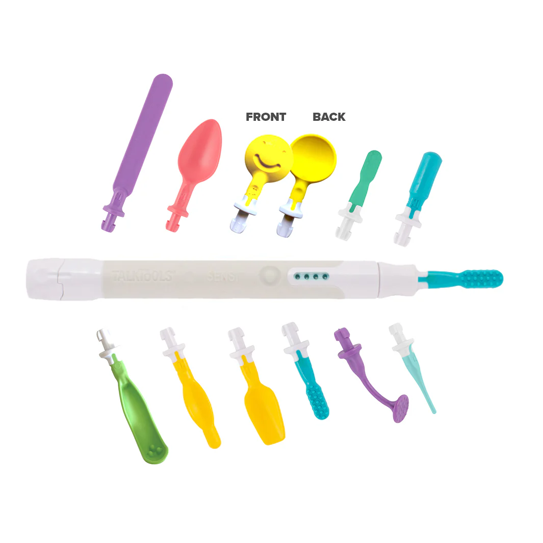Logicana-TalkTools Sensi®-myofunctional therapy Sensory therapy tool for speech and feeding-autism-sensory products-ADHD tools-speech therapy-myofunctional therapy-myofunctional disorder-facial paralysis-intraoral stimulation-vibrating pen
