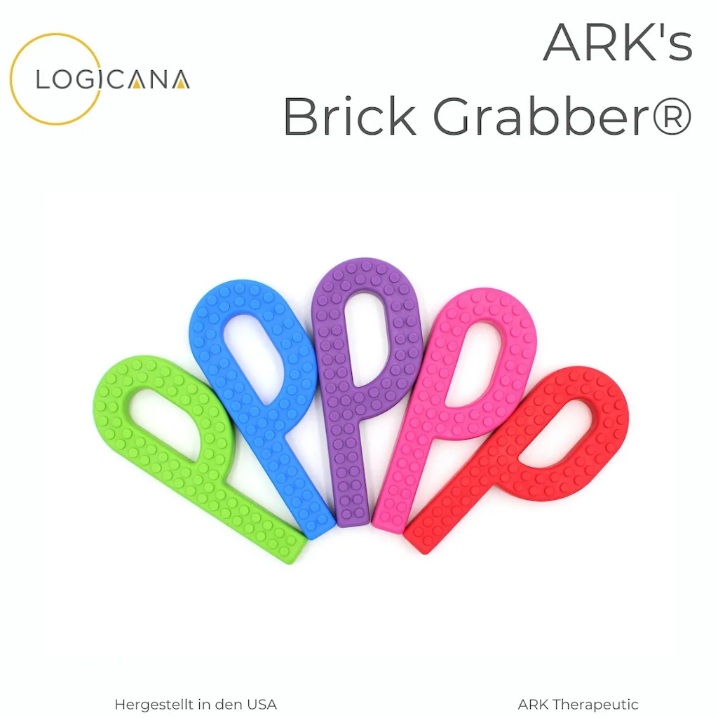 Logicana-Brick Grabber®-greifling-beißring-daumenlutschen-zaehneknirschen-fingernägel kauen