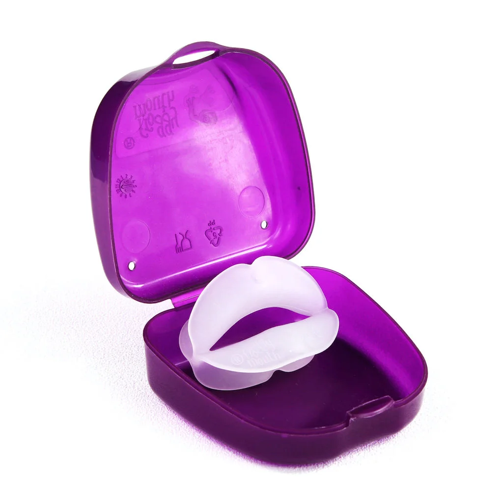 Logicana-Froggymouth-swallowing device-nasal breathing Logicana-Froggymouth®-swallowing device-nasal breathing-lip seal-atypical swallowing-tongue posture-short frenum