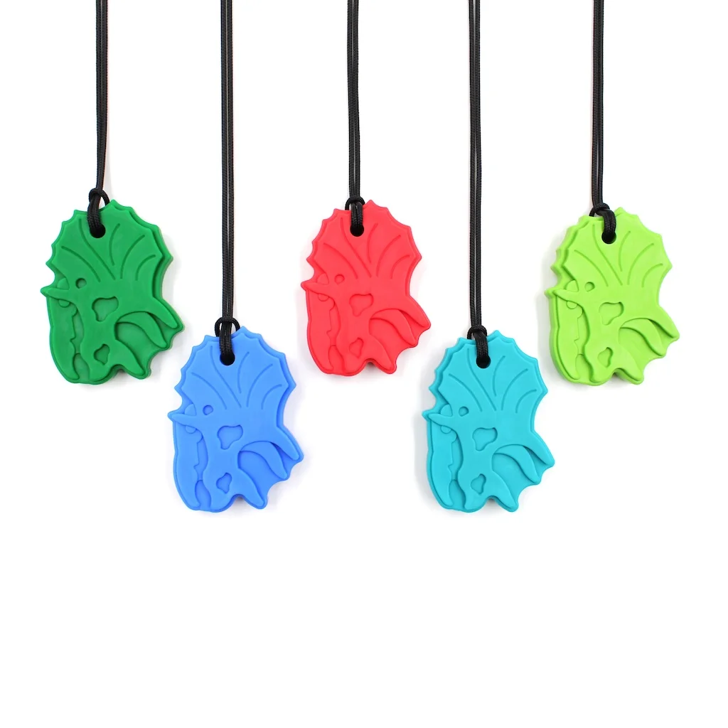 ARK Triceratops Dinosaur Chew Necklace ARK Triceratops Dinosaur Chew Necklace