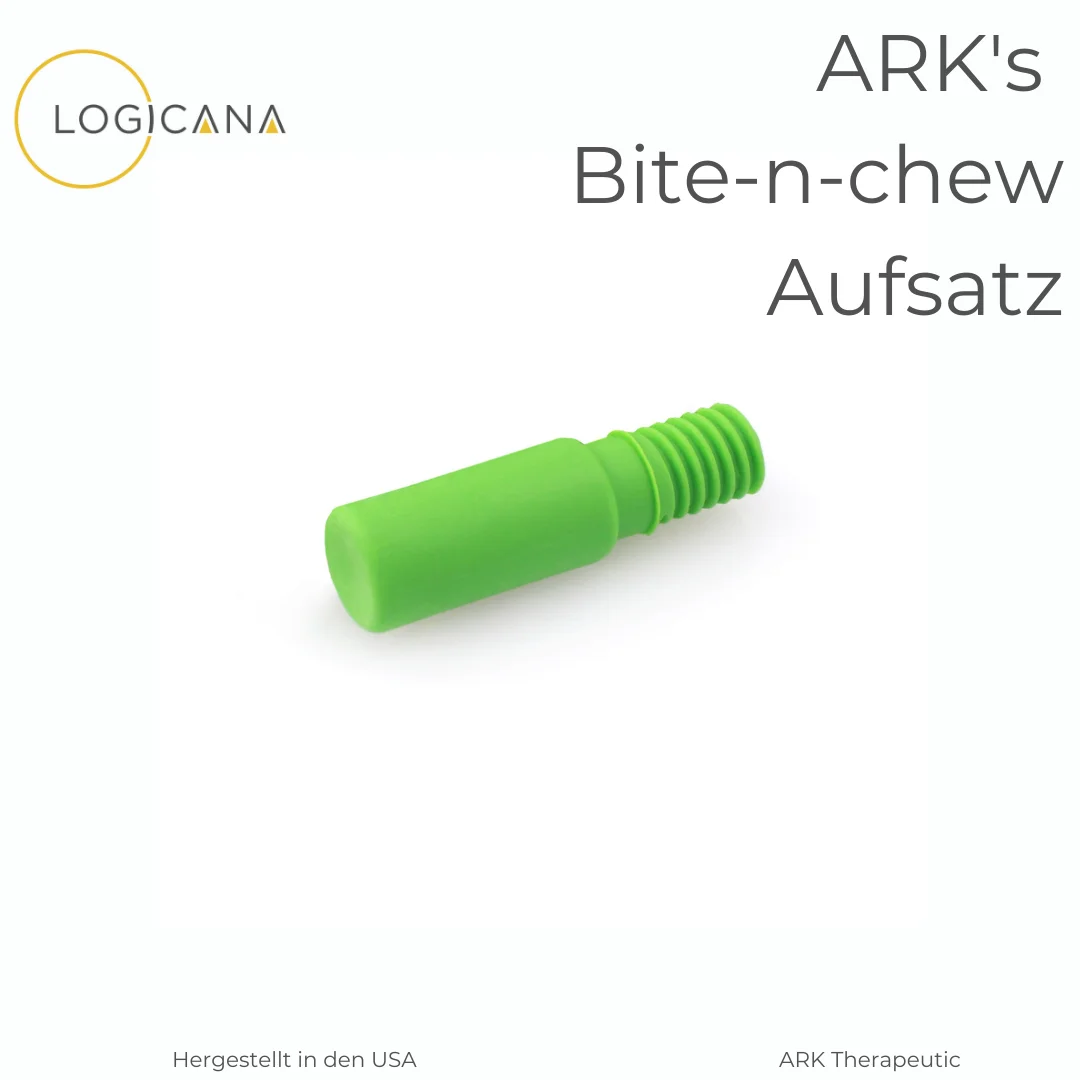 Logicana-ARK's Bite-n-Chew Aufsatz grün