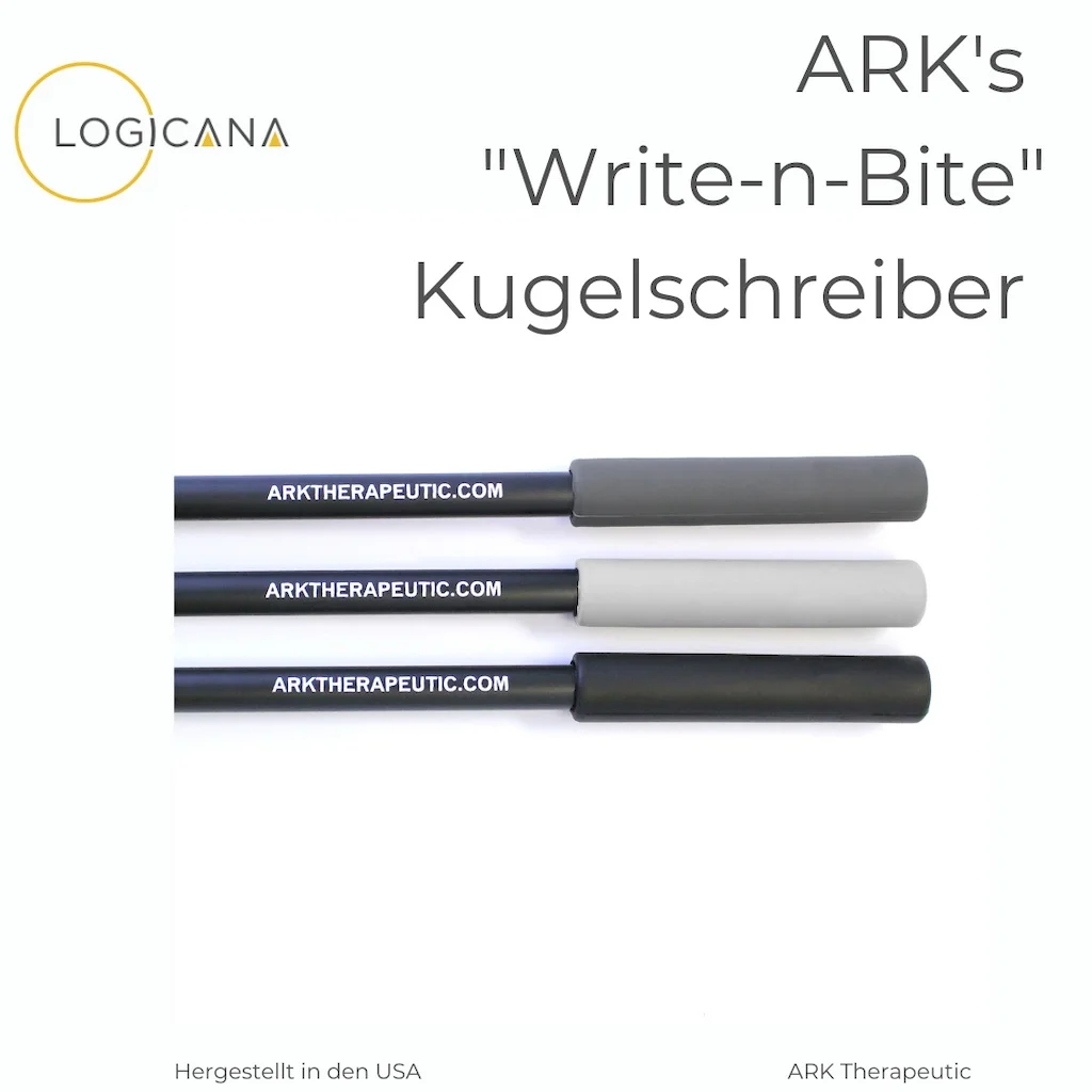 Logicana-kaubare Kugelschreiber Kappe-Kugelschreiber Aufsatz-Kauaufsatz-Bleistift kauen-Kaukappe-Stiftkappe-kaubare Stiftkappe