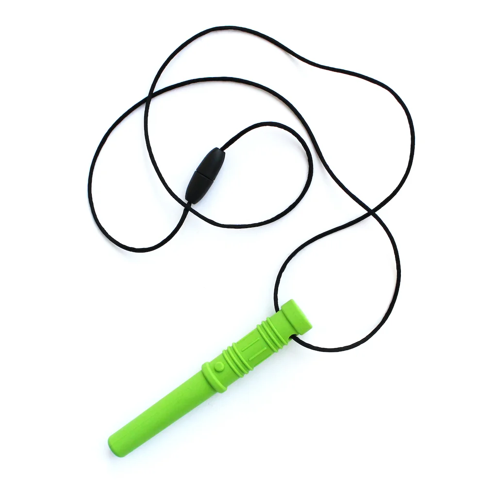 Silicone Saber Sensory Chew Necklace for Kids with Autism – Slgol